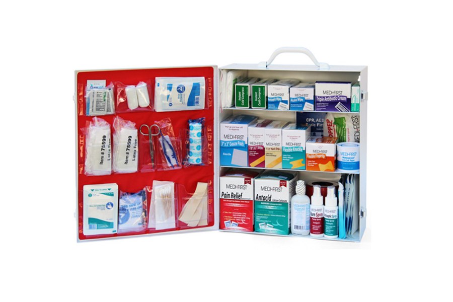 Picture of Medique 3-Shelf Ansi Class B First Aid Cabinet