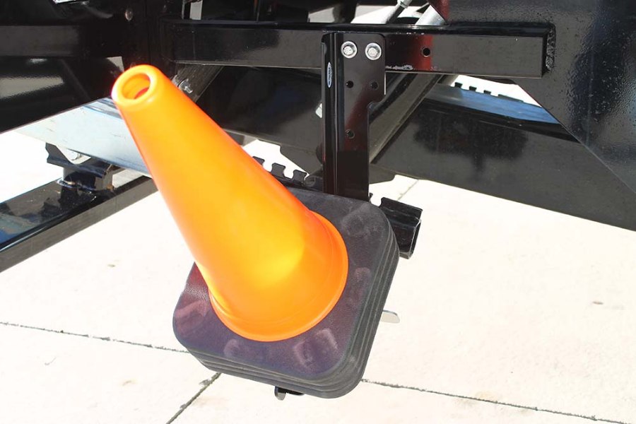 Picture of In The Ditch Safety Cone 18" Angled Mount