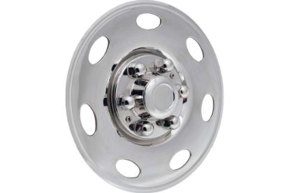 Picture of Phoenix Stainless Steel D.O.T. Single Wheel Simulator Axle Set for 15" 5 or 6 Lug 7 Oval HH Trailer Wheels