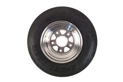 Picture of Collins Aluminum Tire and Wheel Assembly Diamond Cut 4.80" x 8"