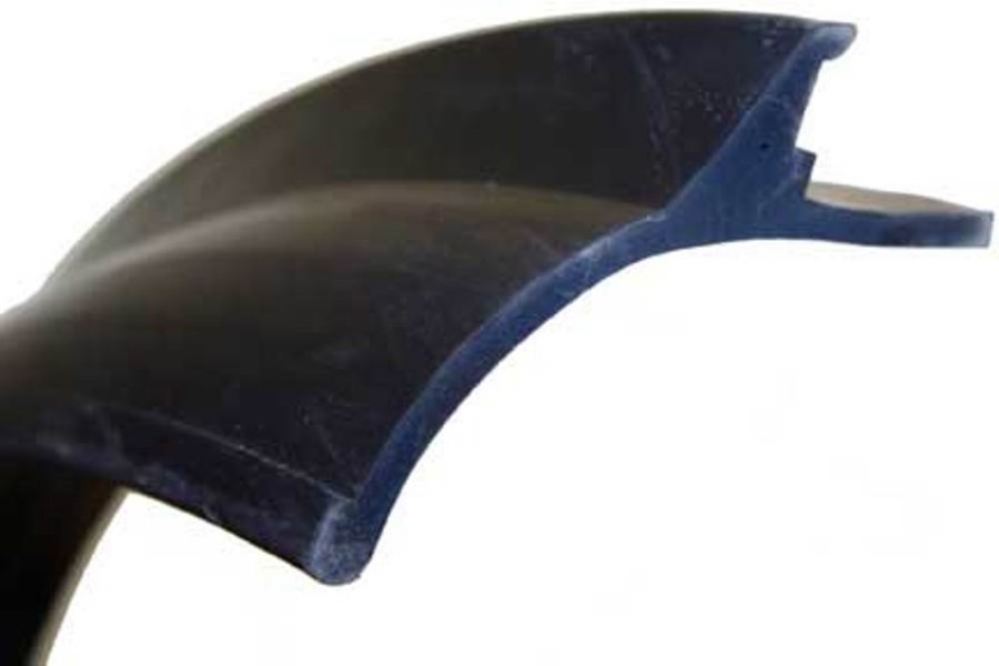 Picture of Blue Steel Rubber Fenderette Fender Flare Holmes 600 and 750