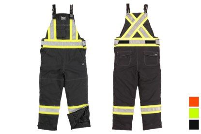 Picture of Tough Duck Safety Women's Insulated Flex Safety Bib