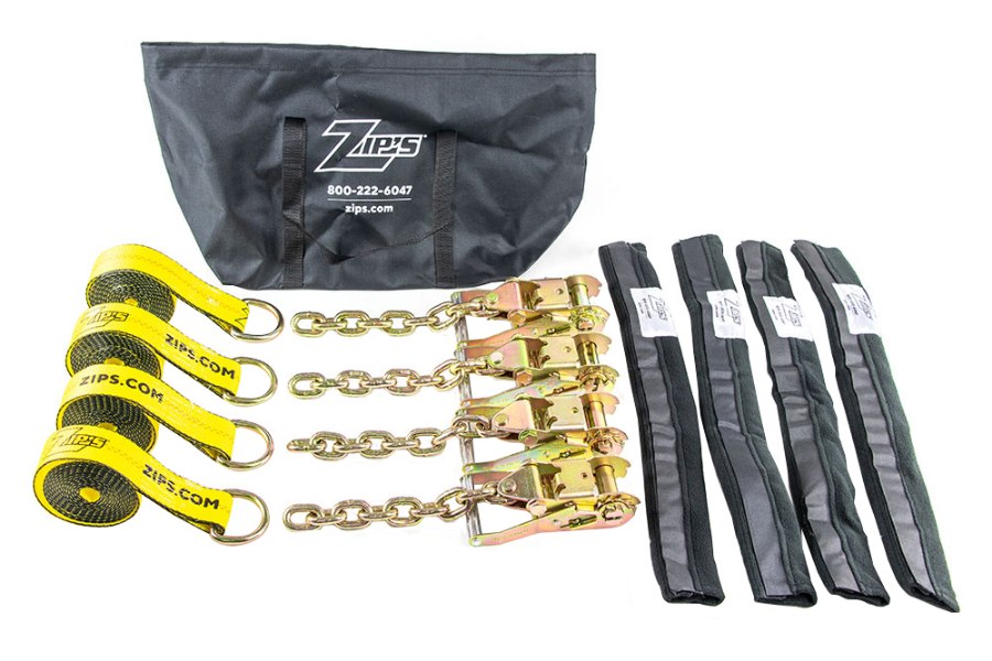 Picture of Zip's 4-Point Tie-Downs with D-Rings