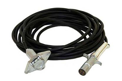 Picture of United Safety Tow Light Extension One Female and One Male Connector Cable 4 Wire