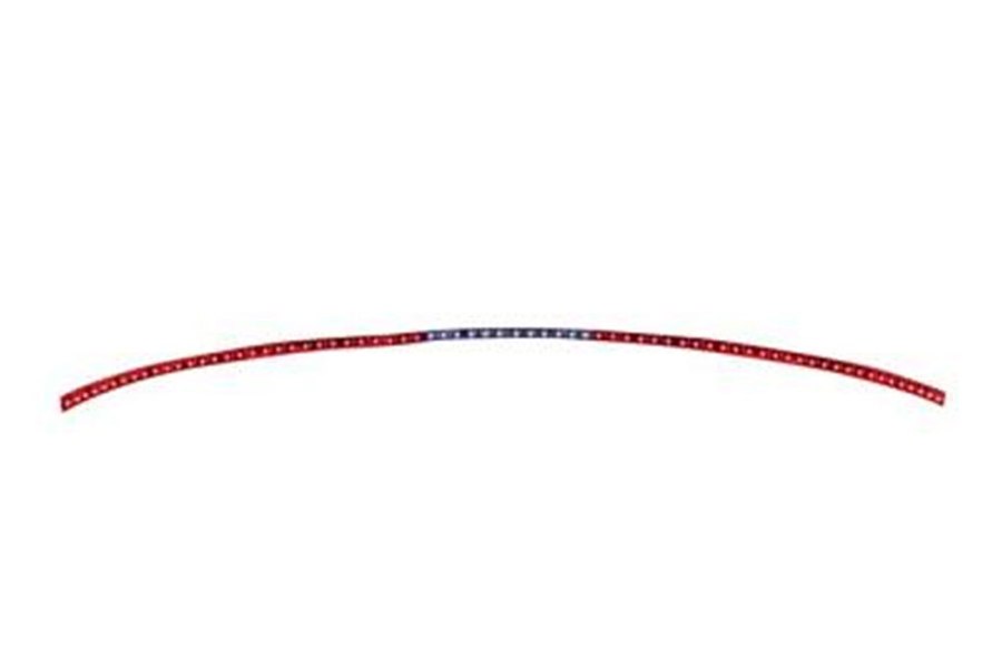 Picture of Maxxima Hybrid Auxiliary Combination Dual Color STT/BU Flexible Light Strip
