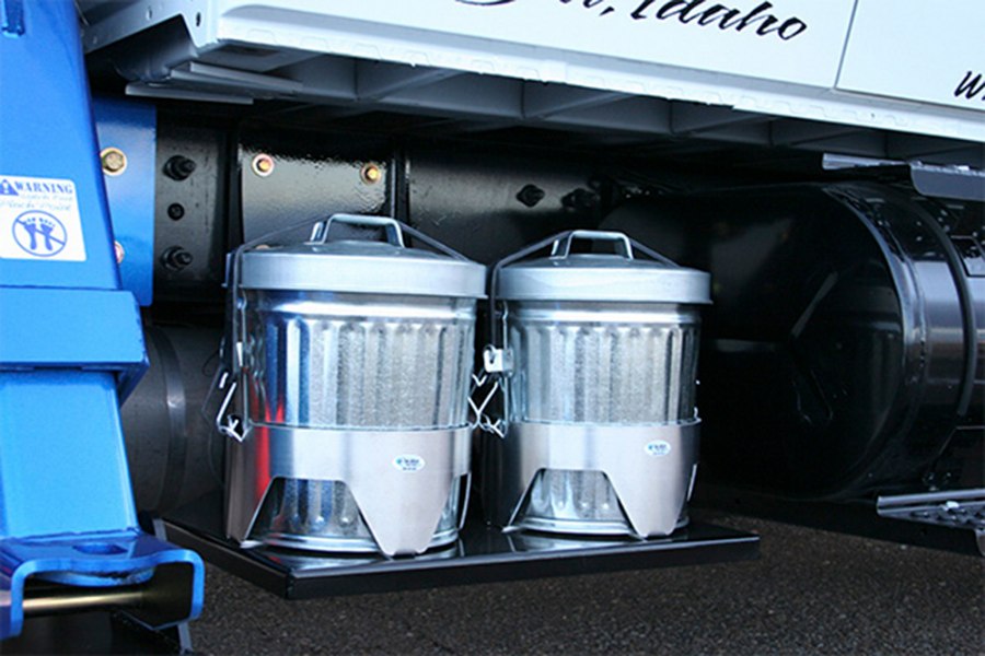 Picture of In The Ditch Aluminum Wrecker Trash Can Mounts