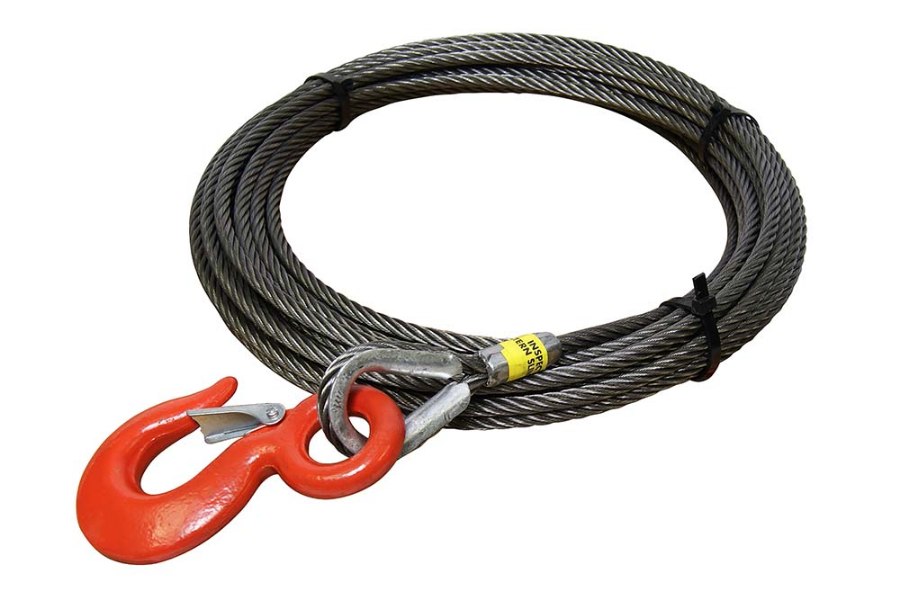 Picture of All-Grip Fiber Core Winch Cable with Standard Hook