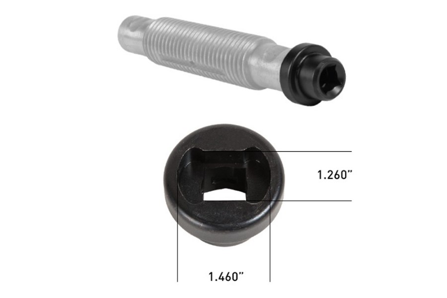 Picture of Tiger Tool XL 1.46" x 1.26" Leaf Spring Pin Socket