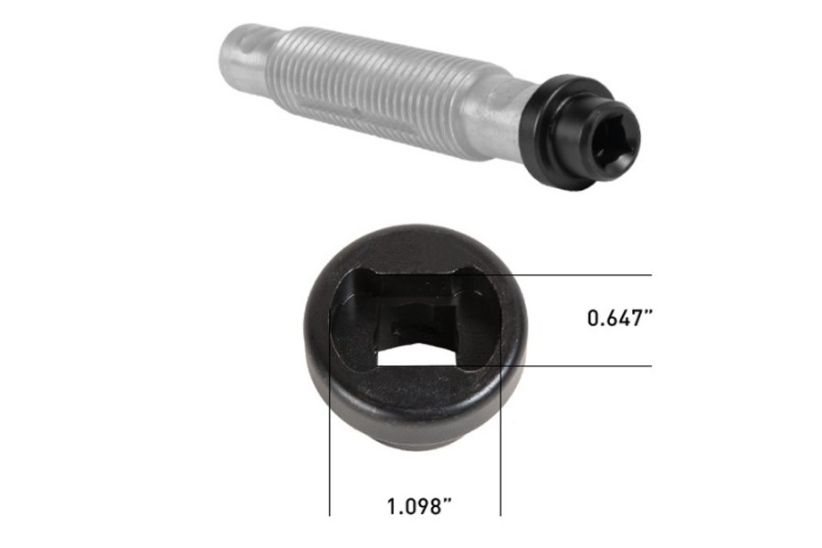 Picture of Tiger Tool Small 1.097" x .647" Leaf Spring Pin Socket