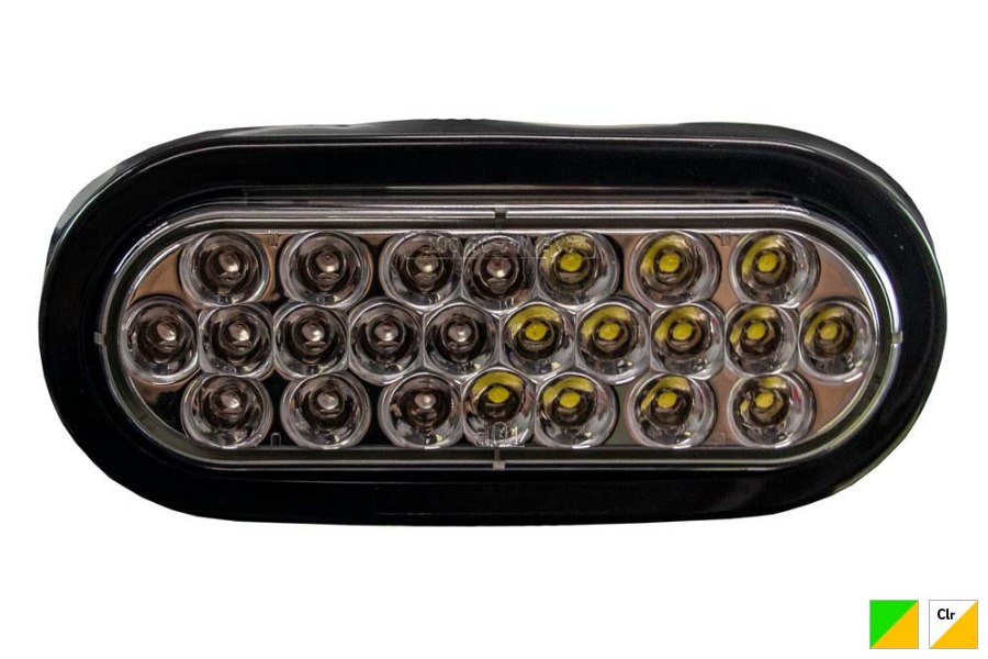 Picture of Buyers Oval Warning Split Lights 6.5" 

