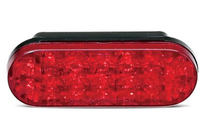 Picture of Federal Signal Red 6" Oval Signaltech Stop / Tail / Turn LED Light