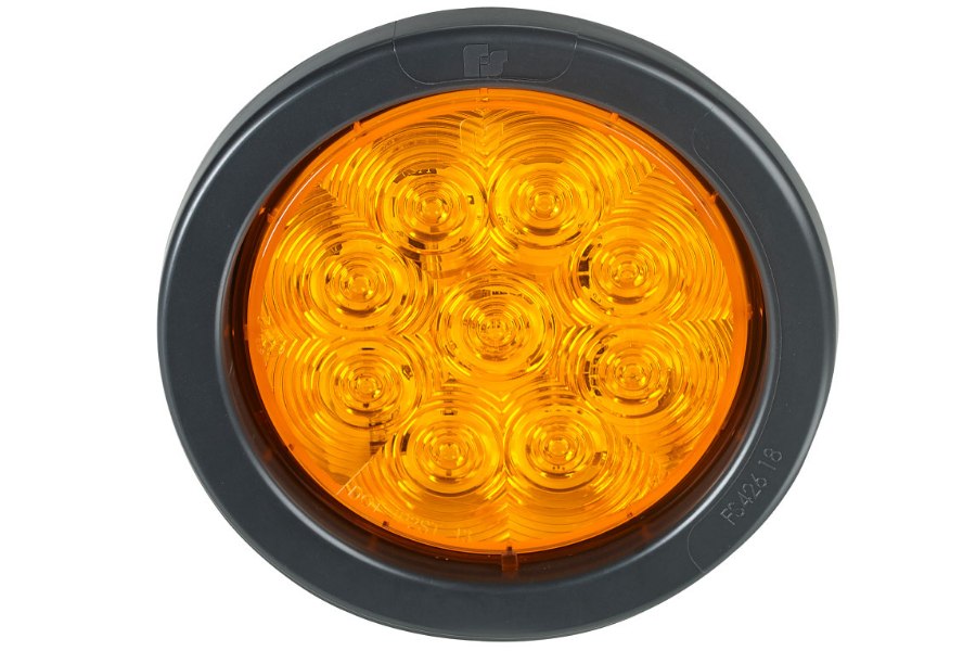 Picture of FEDERAL SIGNAL  SignalTech 4" Round Flashing LED Warning Light Kit, Amber