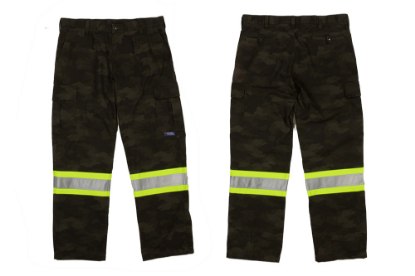 Picture of Tough Duck Safety Camo Flex Duck Safety Cargo Utility Pants