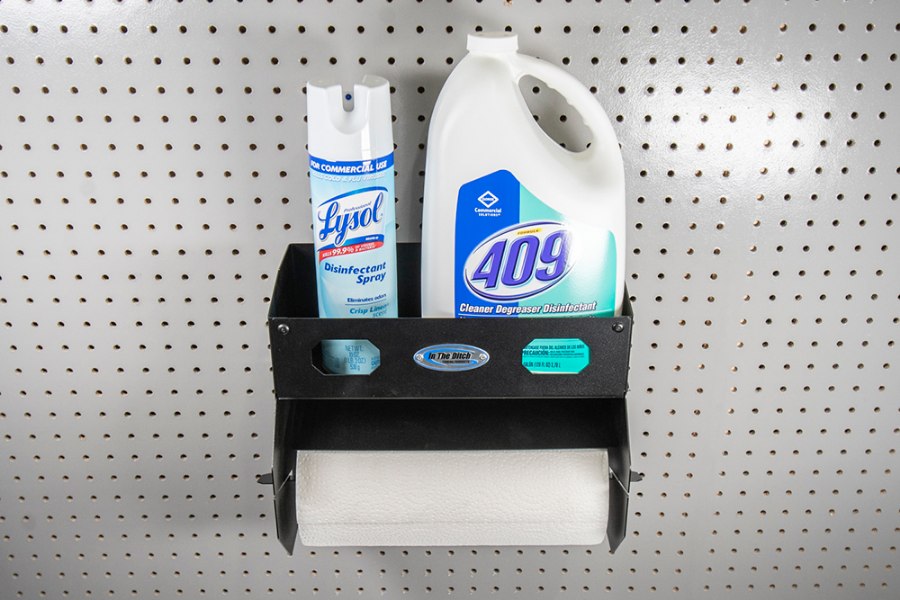 Picture of In The Ditch Paper Towel Rack with Shelf