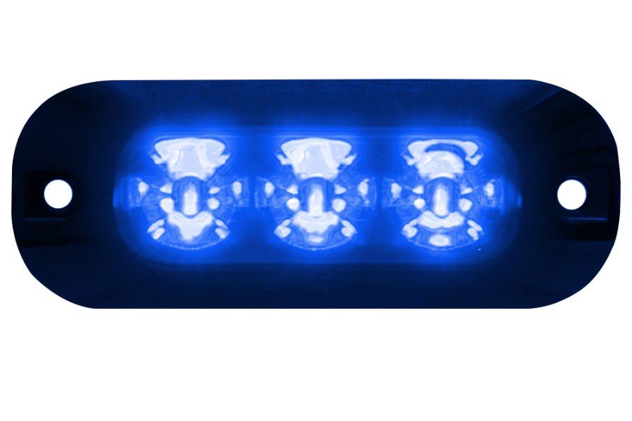 Picture of ECCO Warning LED Single- Split - or Dual Color Surface Mount Model ED3703

