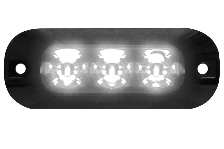 Picture of ECCO Warning LED Single- Split - or Dual Color Surface Mount Model ED3703

