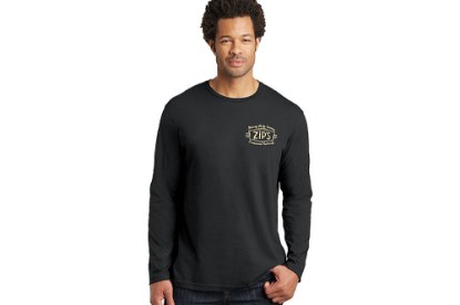 Picture of Zip's Custom Wear Towing Authority Long Sleeve Shirt Charcoal