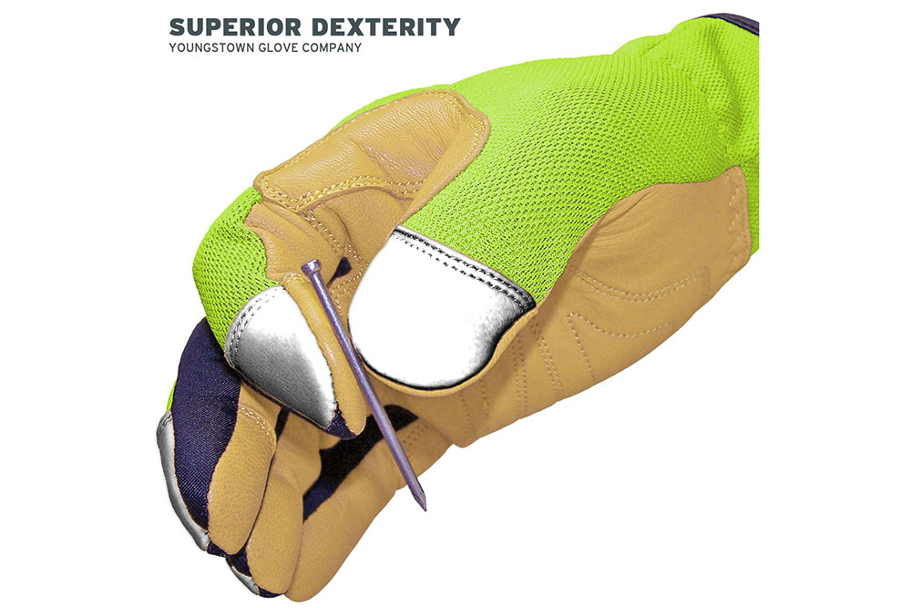 Picture of Youngstown Safety Lime Hybrid Cut-Resistant Work Gloves