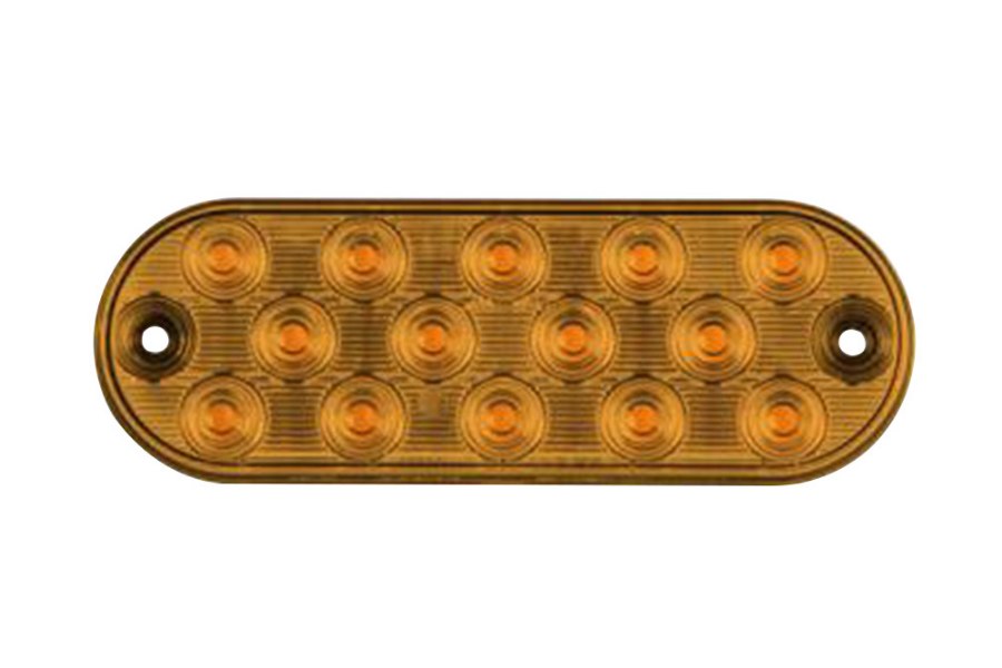Picture of Maxxima Oval Surface Mount Warning Light 14 LED 

