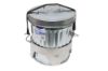 Picture of In The Ditch Galvanized Steel Trash Cans w/ Lids