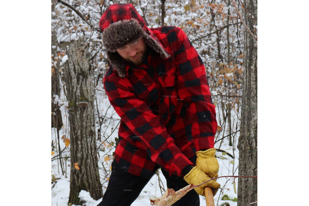 Picture of Tough Duck Buffalo Check Fleece Flannel Shirt