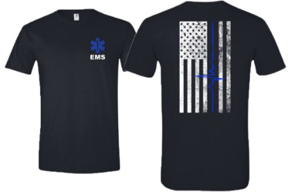 Picture of Zip's EMS Flag T-Shirt