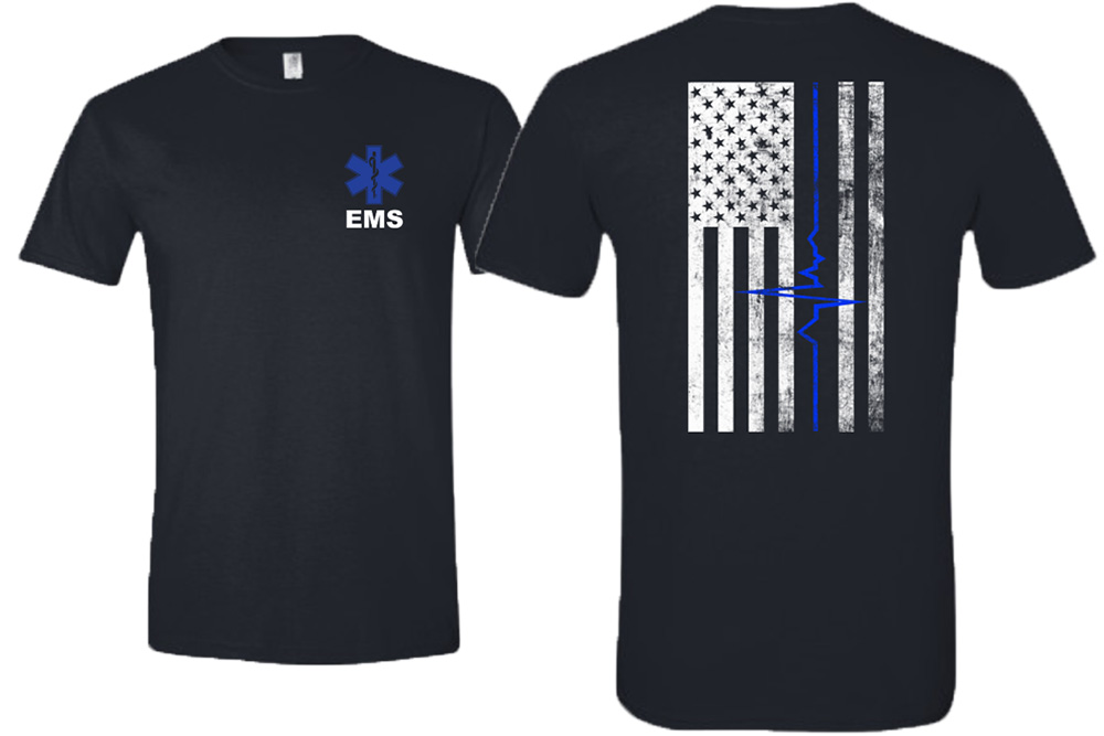 Picture of Zip's EMS Flag T-Shirt