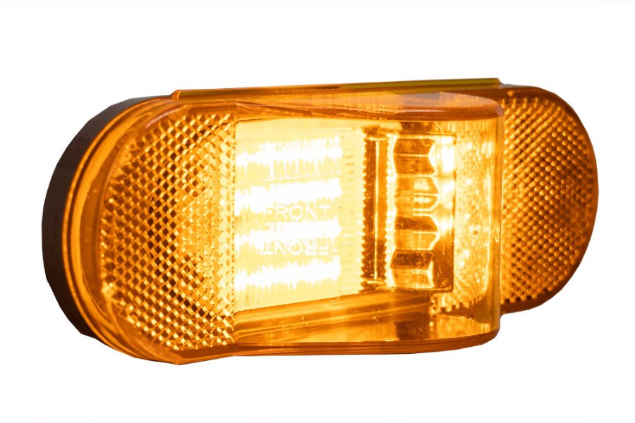 Picture of Maxxima 6" Oval Amber Side Turn / Side Marker Light w/ 28 LEDs