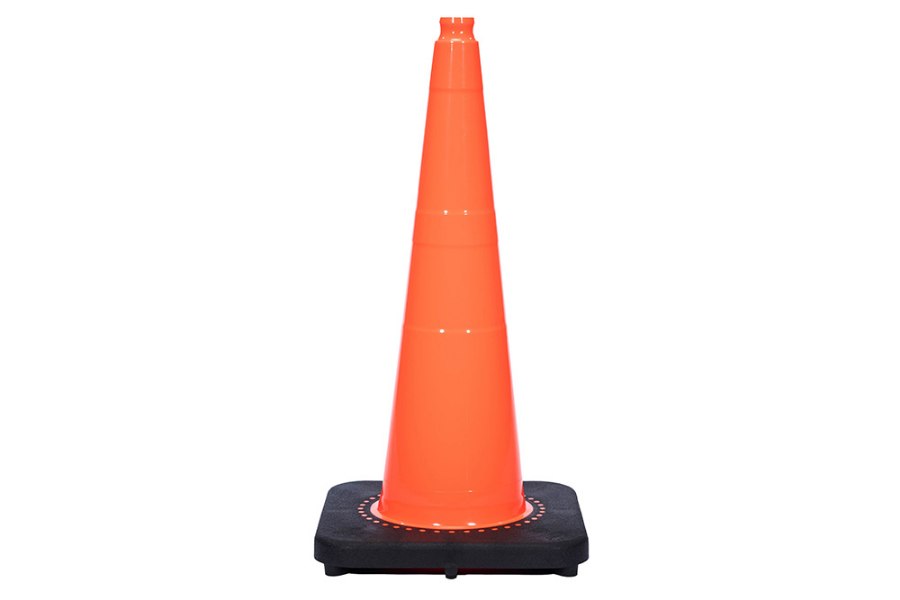 Picture of JBC Revolution Series Orange Slim Body Non-Reflective Traffic Cone
