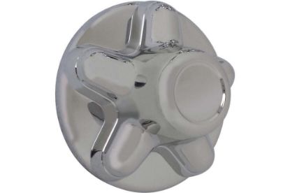 Picture of QuickTrim ABS Hubcover 5 Lug Chrome w/ 1 5/8" Emblem Indent in a Clamshell Package