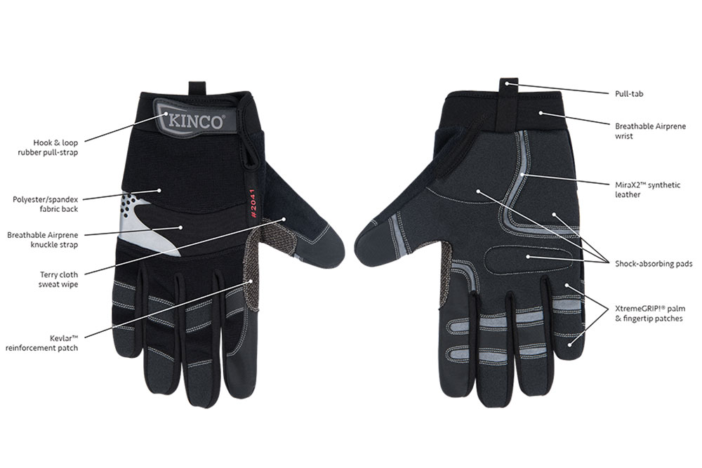 Picture of KincoPro Unlined Medium Duty General Gloves