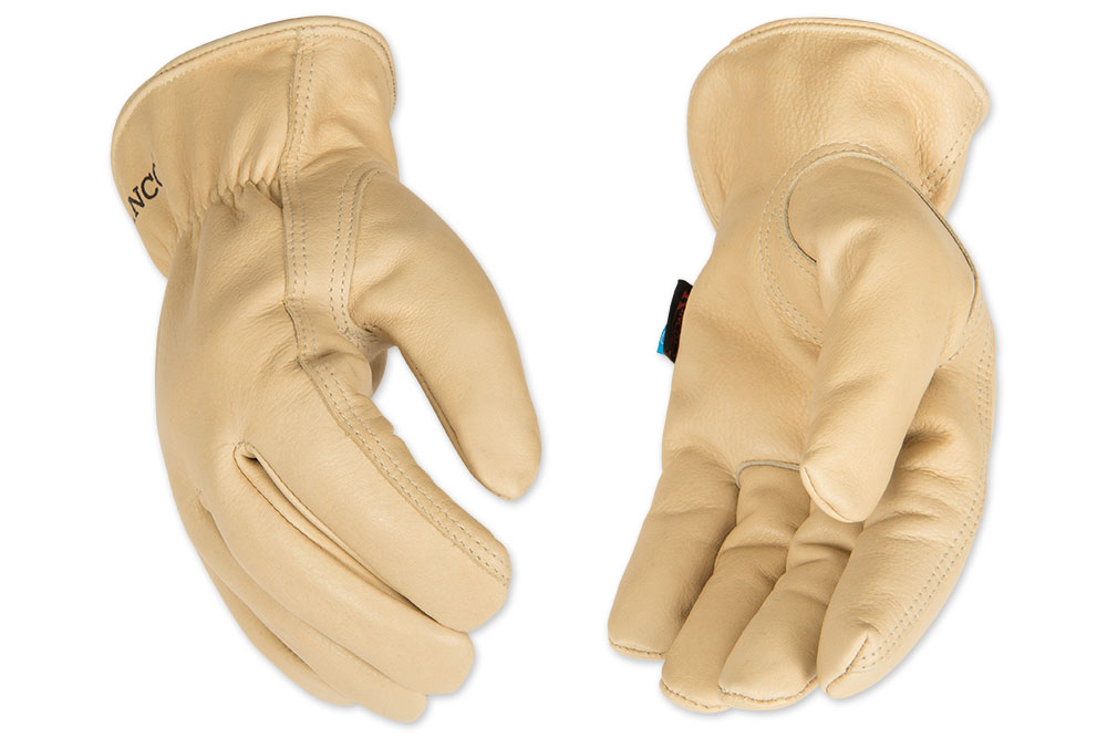 Picture of Kinco HydroFlector Lined Water-Resistant Grain Cowhide Driver Gloves