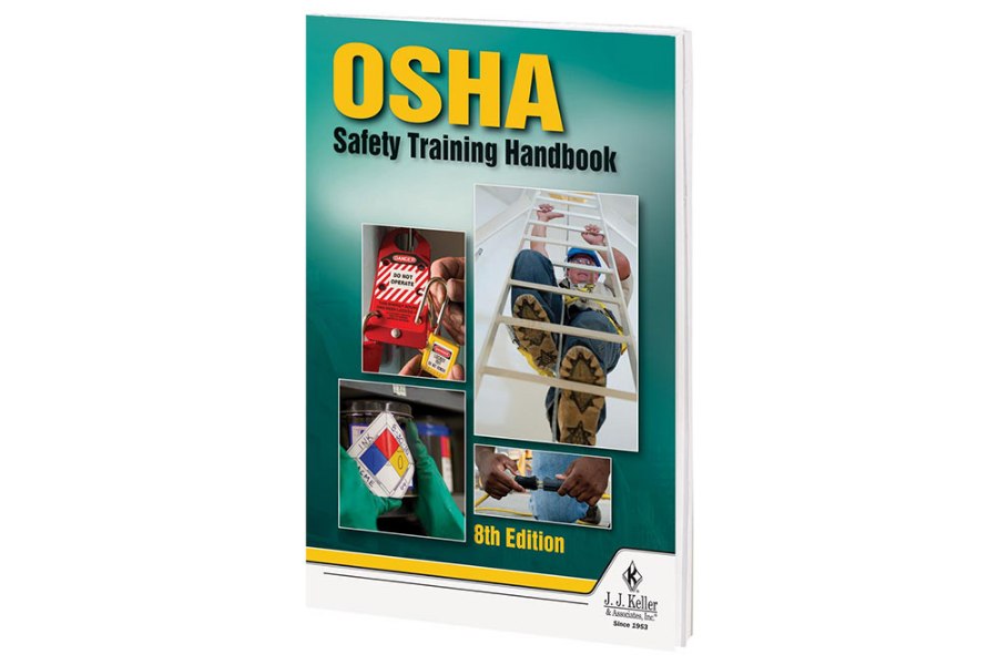 Picture of JJ Keller OSHA Safety Training Handbook, 8th Edition