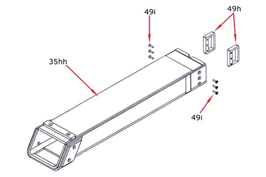 Picture of Zacklift Mid Horizontal Extend Tube