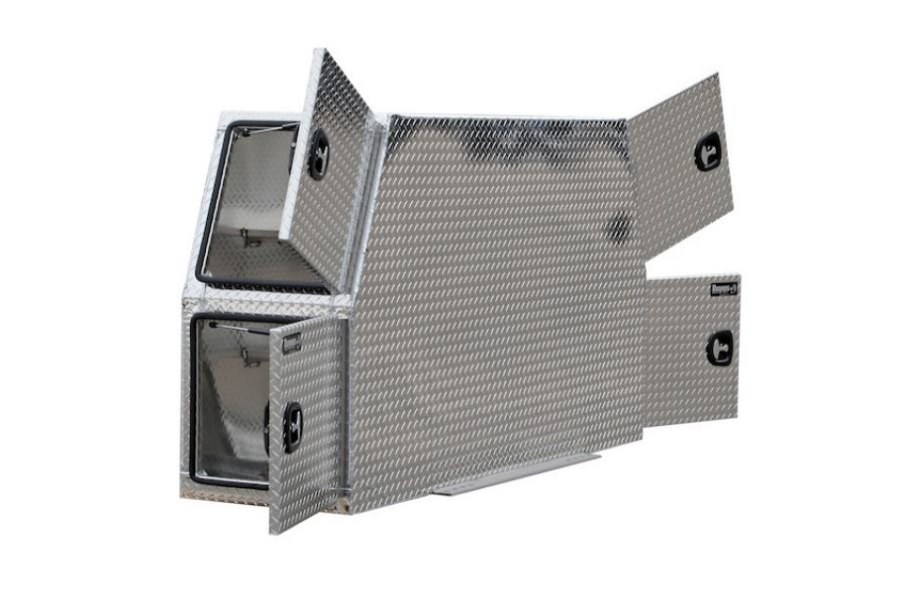 Picture of Buyers Diamond Tread Aluminum Backpack Truck Box w/Flat Floor