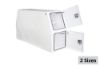 Picture of Buyers White Steel Backpack Truck Box w/Die Cast Compression Latch