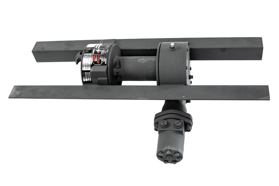 Picture of Ramsey Winch 8,000-Lb. Hydraulic Industrial-Grade Winch, Series H246Y, Clockwise Rotation