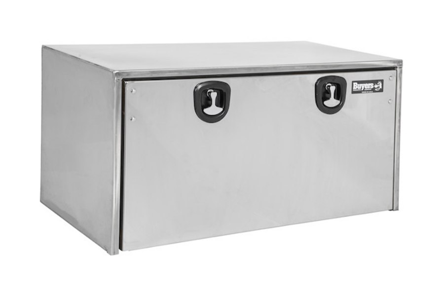 Picture of Buyers Dual Latch Stainless Steel Toolbox w/Stainless Steel Door