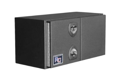 Picture of RC Industries Diamond Bright Aluminum Double Side Swing Doors Toolbox (Road
Side)