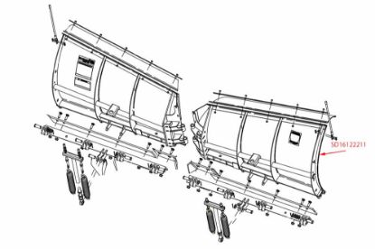 Picture of SnowDogg Moldboard Frame VXF85 Series