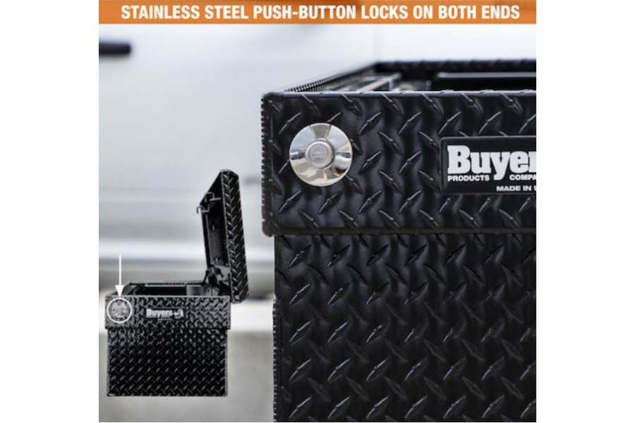 Picture of Buyers Black Diamond Tread Aluminum Crossover Truck Toolbox Series