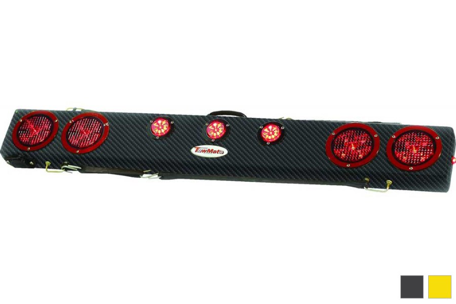 Picture of Towmate Wireless LED Wide Load Light Bar, 7-Way, 48"L, Carbon Fiber