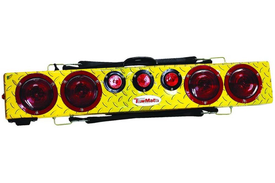 Picture of Towmate Wireless LED Wide Load Light Bar, 7-Way, 36"L, Carbon Fiber