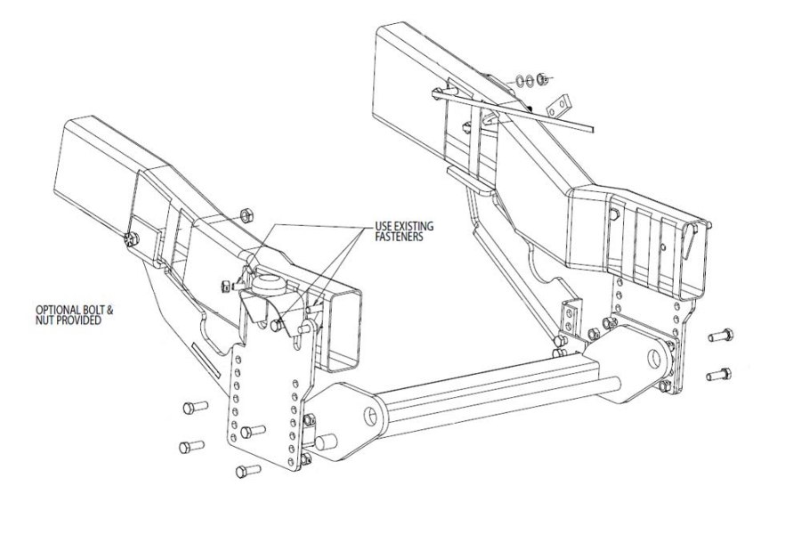 Picture of SnowDogg Mount Dodge RAM 1500-3500 1994-2002