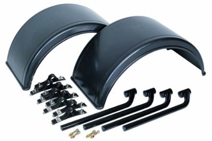 Picture of Buyers 20" Smooth Poly Half Fender and Mounting Kit