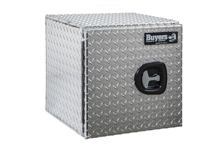 Picture of Buyers Single Barn Door Diamond Tread Aluminum Underbody Truck Box