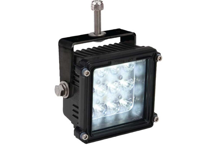 Picture of Whelen Micro Pioneer Work Light with Bail/Stud Mount Black Housing, 4-3/4"L x 4-5/8"W x 3-1/8"D