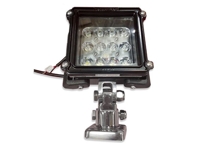 Picture of Whelen Micro Pioneer Work Light with Bail/Stud Mount Black Housing, 4-3/4"L x 4-5/8"W x 3-1/8"D