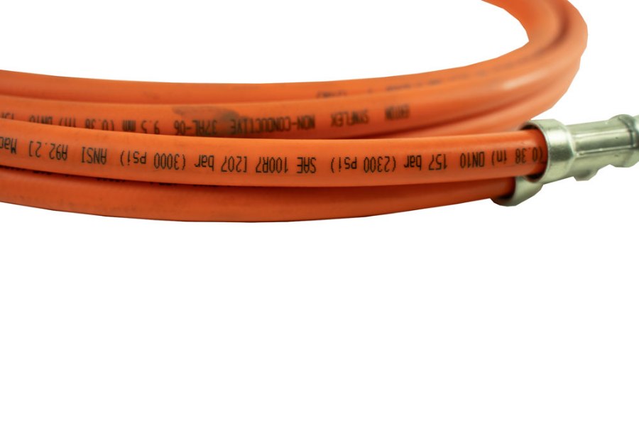 Picture of Miller New Style Dual Bonded Hose Assembly, 19' Bed