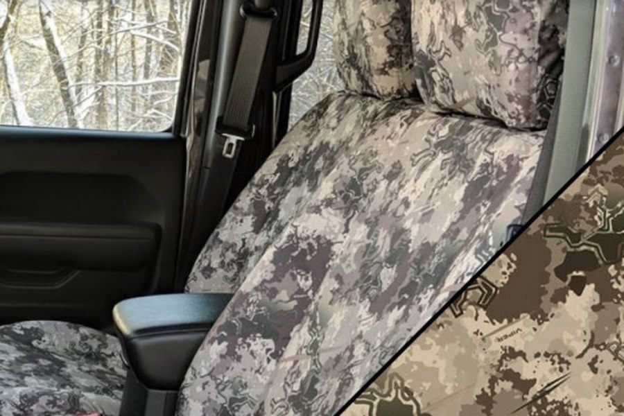 Picture of Tiger Tough 2014-2018 GMC/Chevrolet 1500 and 2015-2019 GMC/Chevrolet 2500-3500
With folding armrest 60/40 Bench, 2019-2020 Chevy and International 4500-6500
With folding armrest 60/40 and 2004-2012 Chevrolet Colorado and GMC Canyon 60/40
bench with folding armrest.